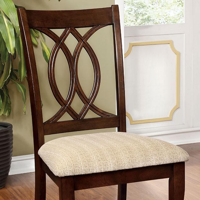 Carlisle Brown Cherry Side Chair (2/CTN) - Furniture 4 Less Outlet (Salinas,CA)