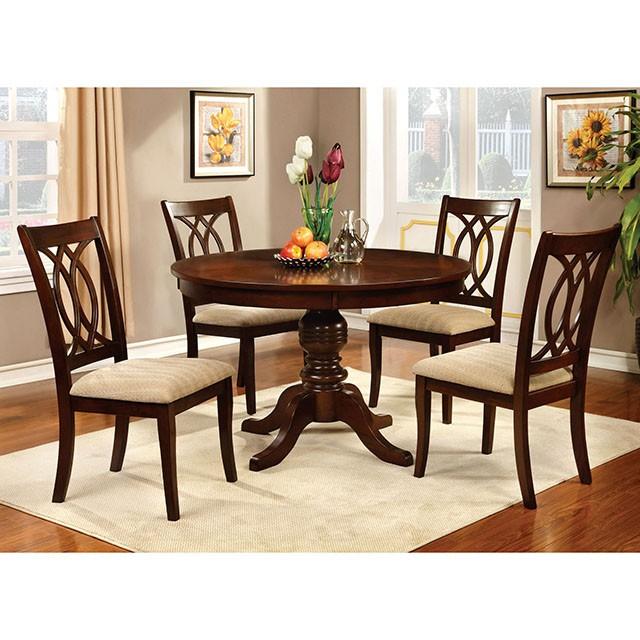 Carlisle Brown Cherry Side Chair (2/CTN) - Furniture 4 Less Outlet (Salinas,CA)