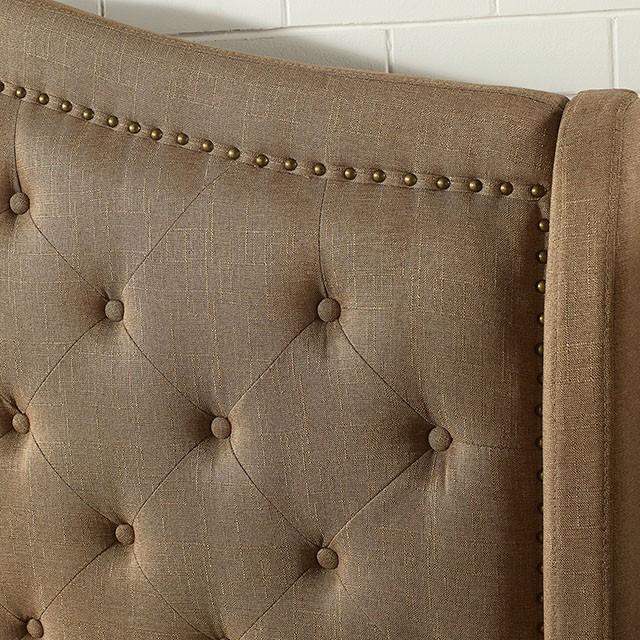 Carly Bed Grey & Brown - Furniture 4 Less Outlet (Salinas,CA)