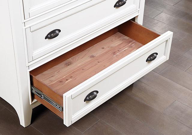 CASTILE Chest, White - Furniture 4 Less Outlet (Salinas,CA)