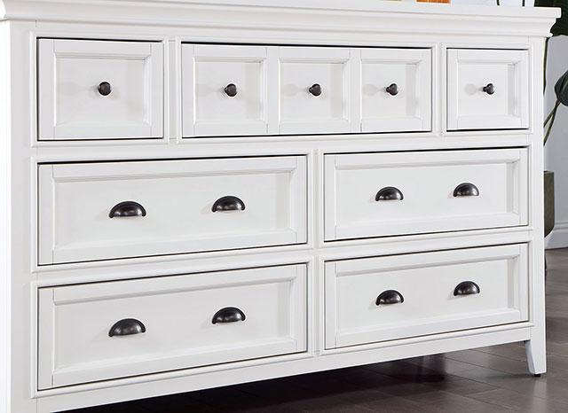 CASTILE Dresser, White - Furniture 4 Less Outlet (Salinas,CA)