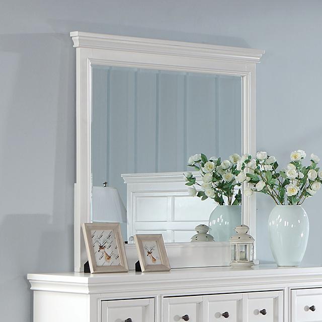 CASTILE Mirror, White - Furniture 4 Less Outlet (Salinas,CA)