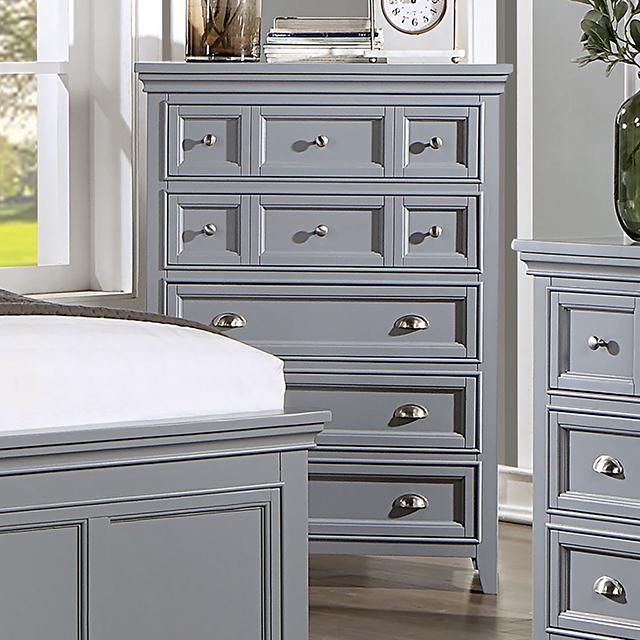 CASTLILE Chest, Gray - Furniture 4 Less Outlet (Salinas,CA)
