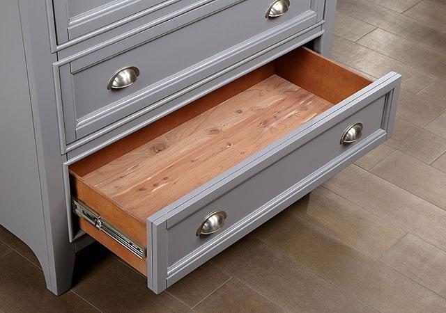 CASTLILE Chest, Gray - Furniture 4 Less Outlet (Salinas,CA)