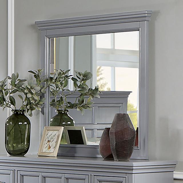 CASTLILE Mirror, Gray - Furniture 4 Less Outlet (Salinas,CA)