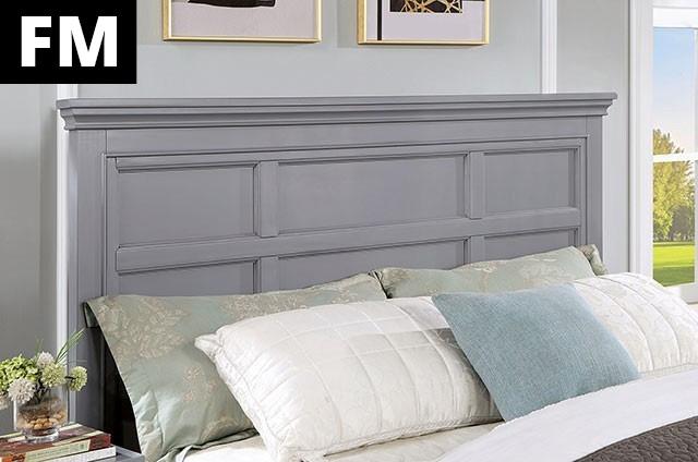 CASTILE Cal.King, E.King, Full, Queen, & Twin Bed, White, Pink, & Grey - Furniture 4 Less Outlet (Salinas,CA)
