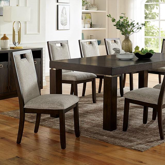 CATERINA Dining Table w/ 1 x 18" Leaf - Furniture 4 Less Outlet (Salinas,CA)