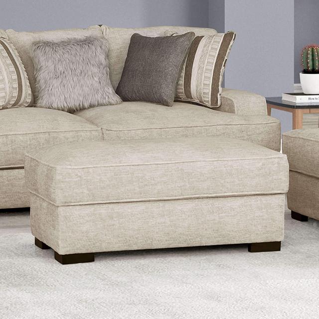 ARDENFOLD Ottoman, Beige & Gray - Furniture 4 Less Outlet (Salinas,CA)