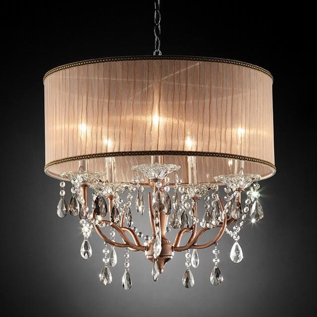 CECELIA Ceiling Lamp, Hanging Crystal - Furniture 4 Less Outlet (Salinas,CA)
