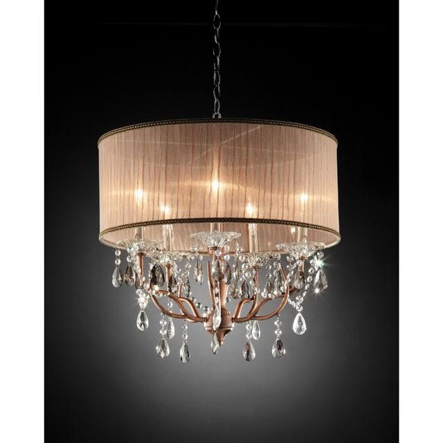 CECELIA Ceiling Lamp, Hanging Crystal - Furniture 4 Less Outlet (Salinas,CA)