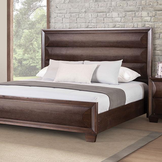 Chemnitz Bed Espresso & White - Furniture 4 Less Outlet (Salinas,CA)