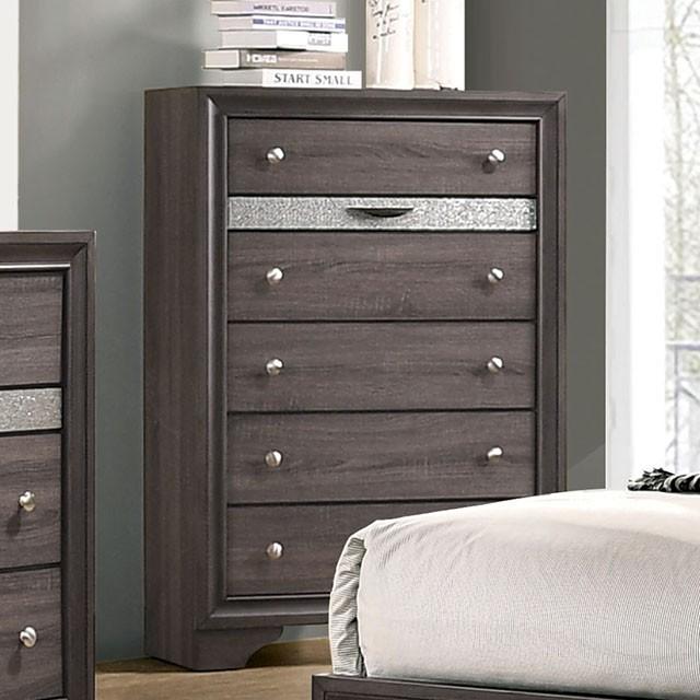 Chrissy Gray Chest - Furniture 4 Less Outlet (Salinas,CA)