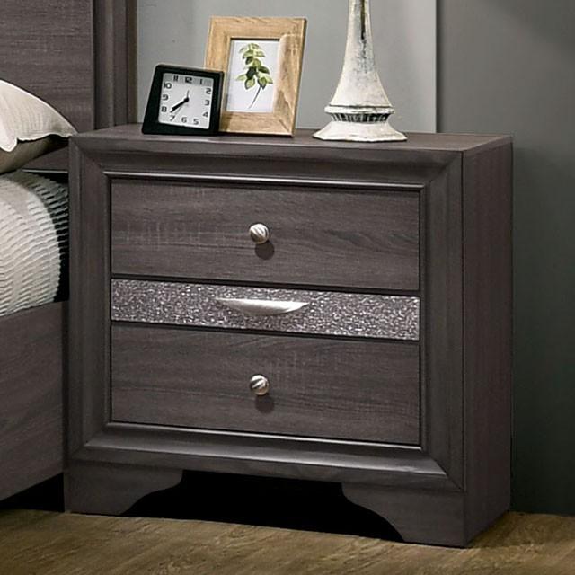 Chrissy Gray Night Stand - Furniture 4 Less Outlet (Salinas,CA)