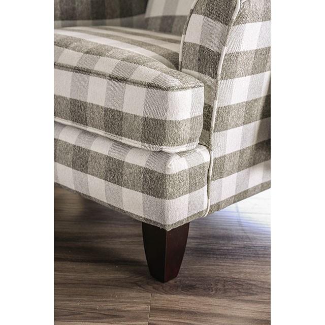 Christine Light Gray Chair - Furniture 4 Less Outlet (Salinas,CA)