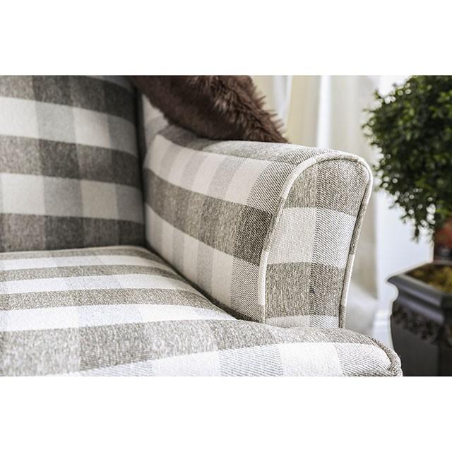 Christine Light Gray Chair - Furniture 4 Less Outlet (Salinas,CA)