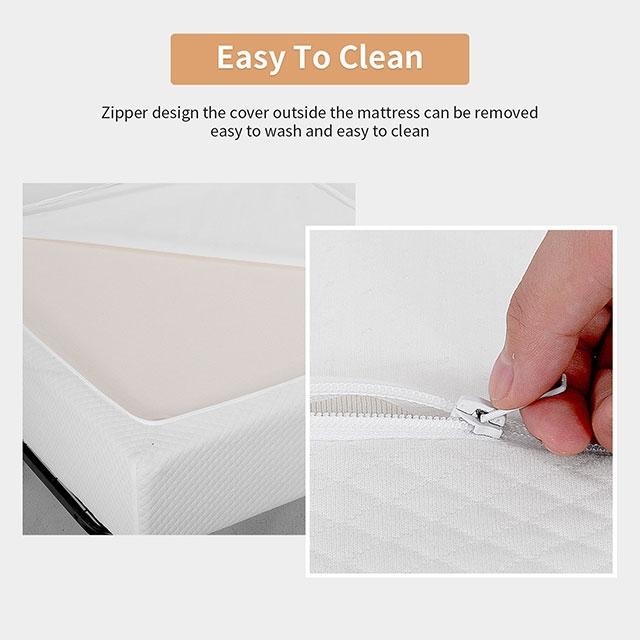 Artemisia 8" Memory Foam Mattress White - Furniture 4 Less Outlet (Salinas,CA)