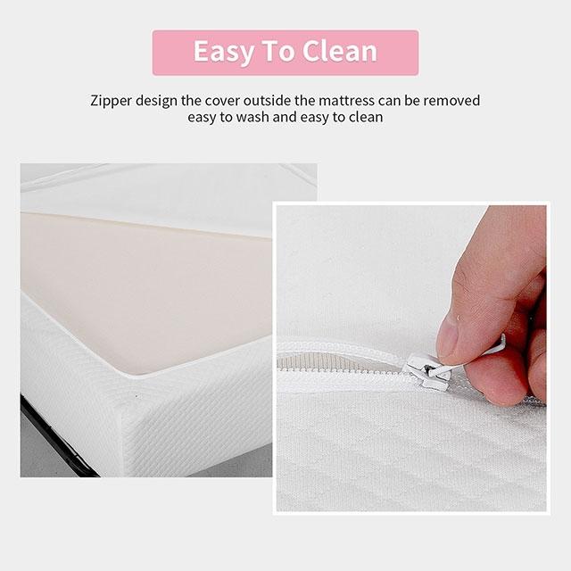 Artemisia 8" Memory Foam Mattress White - Furniture 4 Less Outlet (Salinas,CA)