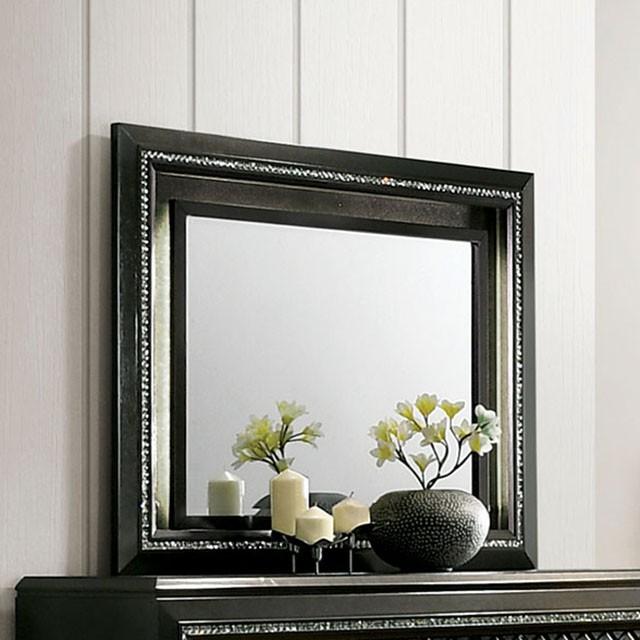 Demetria Metallic Gray Mirror - Furniture 4 Less Outlet (Salinas,CA)