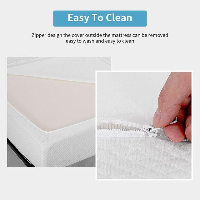 Artemisia 8" Memory Foam Mattress White - Furniture 4 Less Outlet (Salinas,CA)