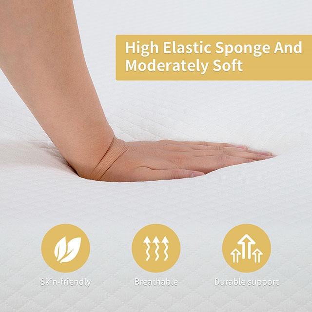 Artemisia 8" Memory Foam Mattress White - Furniture 4 Less Outlet (Salinas,CA)