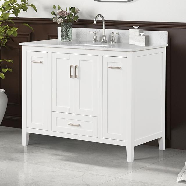 Arthur Vanity with Top/ Sink - Furniture 4 Less Outlet (Salinas,CA)