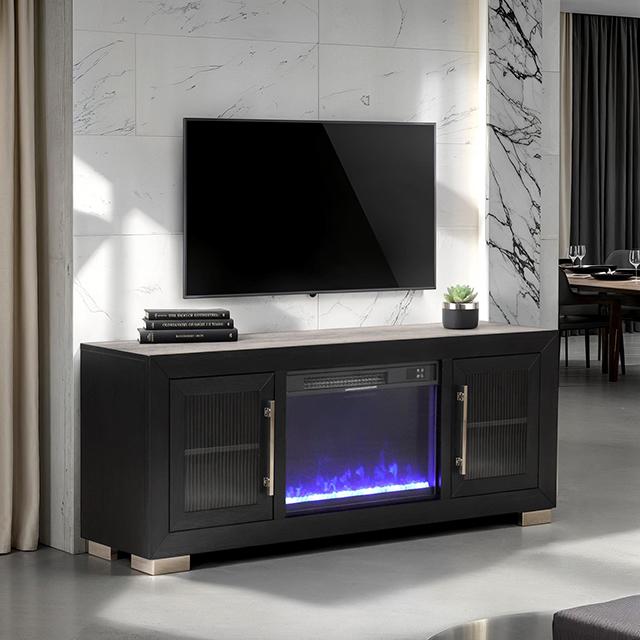Ashbourne 60" & 72" TV Stand w/ Fire Place - Furniture 4 Less Outlet (Salinas,CA)