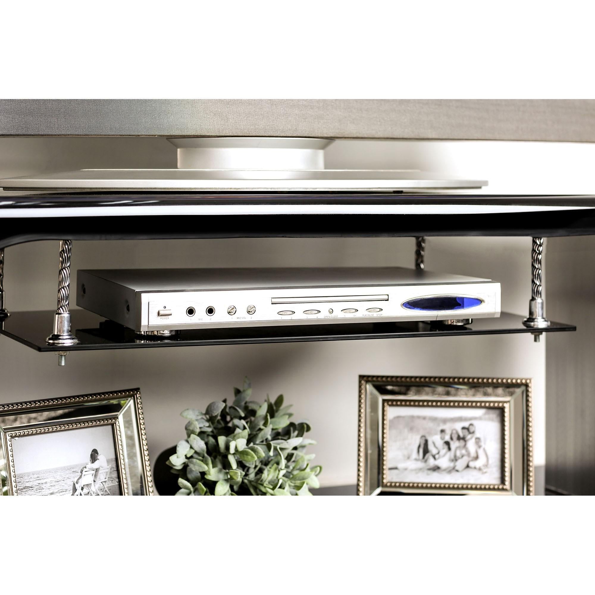 Dietrich Black 60" TV Console - Furniture 4 Less Outlet (Salinas,CA)