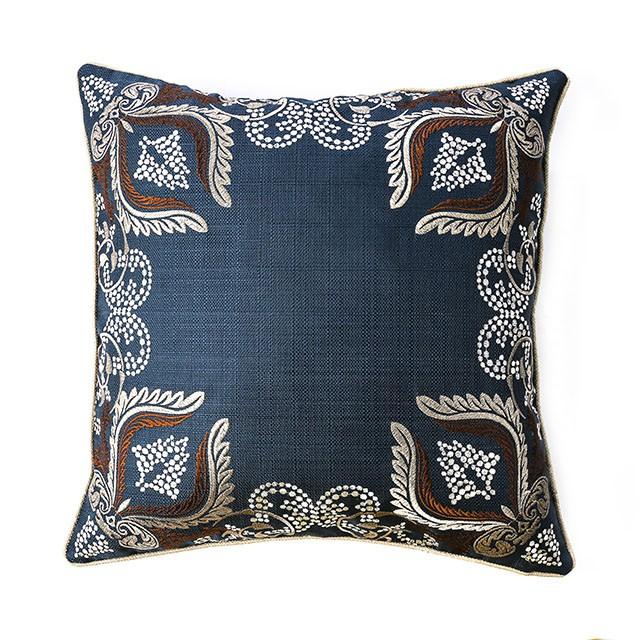 Dina Navy 20" X 20" Pillow, Navy (2/CTN) - Furniture 4 Less Outlet (Salinas,CA)
