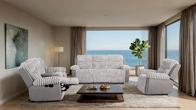 Dionysus Manual Reclining Sofa - Furniture 4 Less Outlet (Salinas,CA)