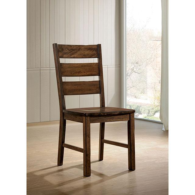 Dulce Walnut Side Chair (2/CTN) - Furniture 4 Less Outlet (Salinas,CA)