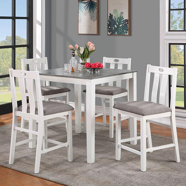 Dunseith 5 Pc. Counter Ht. Set - Furniture 4 Less Outlet (Salinas,CA)