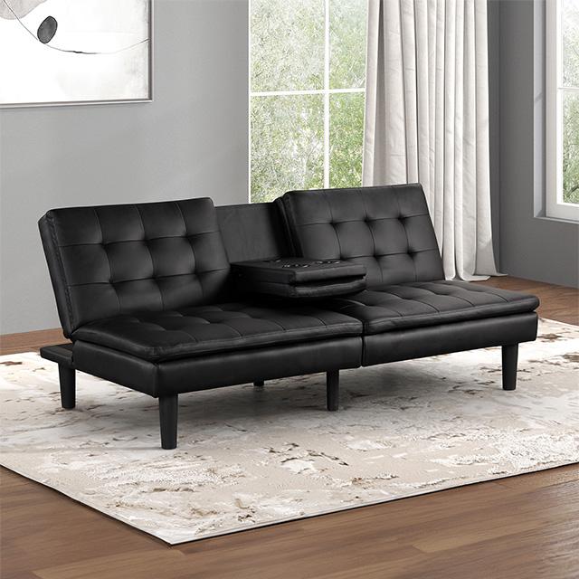 Eidsberg Futon Sofa Bed Orange, Grey, Brown, & Black - Furniture 4 Less Outlet (Salinas,CA)