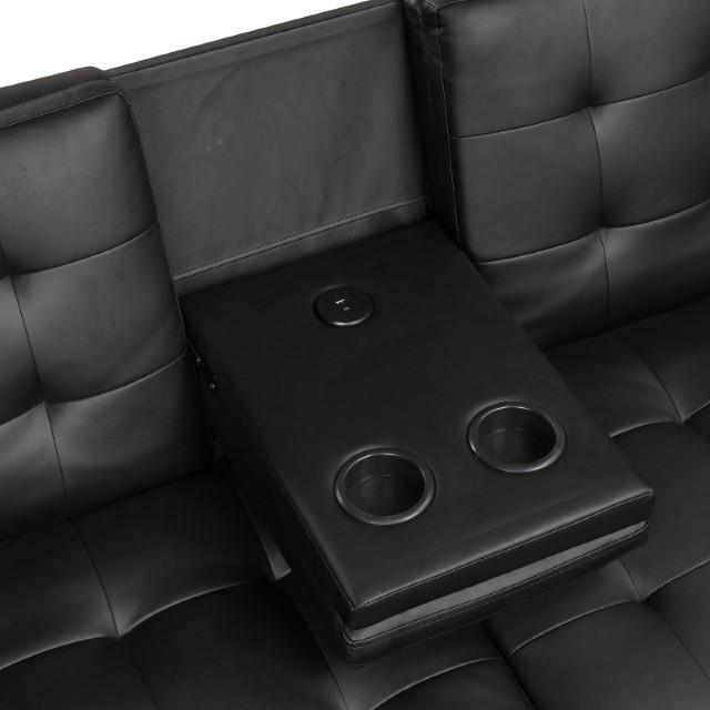 Eidsberg Futon Sofa Bed Orange, Grey, Brown, & Black - Furniture 4 Less Outlet (Salinas,CA)