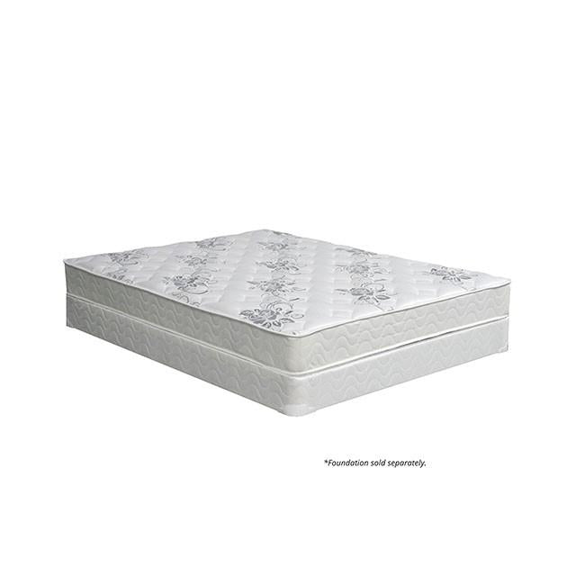 ELBERTYNA White 8" Tight Top Mattress, E.King - Furniture 4 Less Outlet (Salinas,CA)
