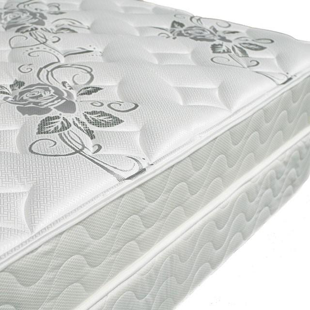 ELBERTYNA White 8" Tight Top Mattress, E.King - Furniture 4 Less Outlet (Salinas,CA)