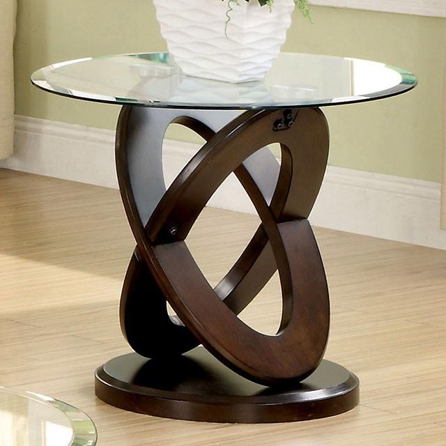 Atwood II Dark Walnut End Table - Furniture 4 Less Outlet (Salinas,CA)