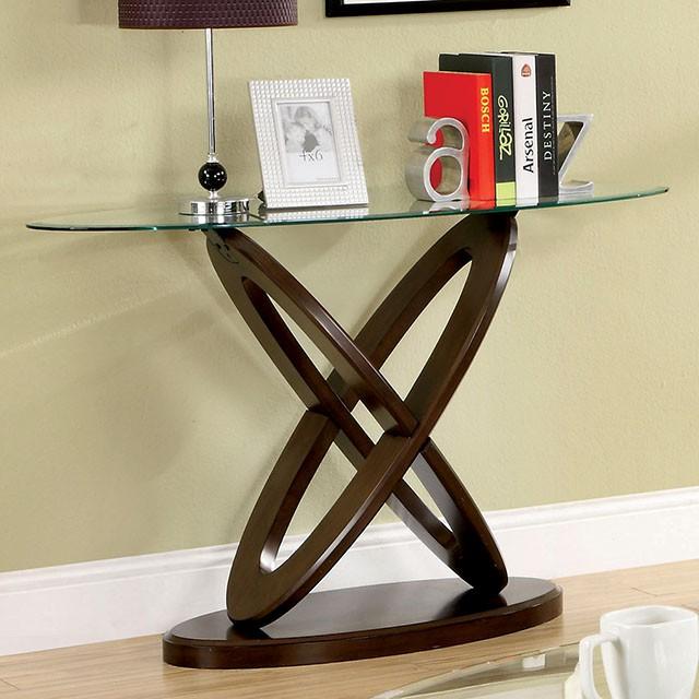 Atwood II Dark Walnut Sofa Table - Furniture 4 Less Outlet (Salinas,CA)