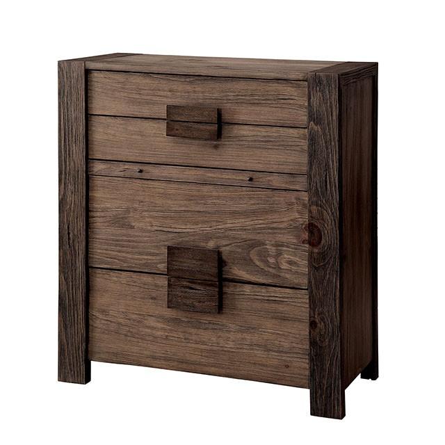 AVEIRO Rustic Natural Tone Chest - Furniture 4 Less Outlet (Salinas,CA)