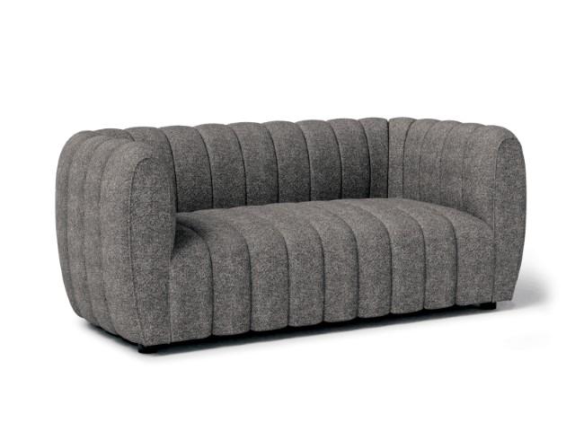 AVERSA Loveseat, Black, Gray, & White - Furniture 4 Less Outlet (Salinas,CA)
