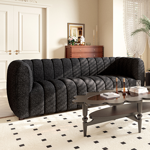 AVERSA Sofa, Black, Gray, & White - Furniture 4 Less Outlet (Salinas,CA)