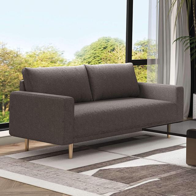 ELVERUM Loveseat, Charcoal Gray - Furniture 4 Less Outlet (Salinas,CA)