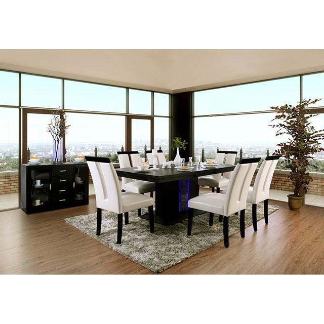 Evangeline 7 Pc Dining Table Set - Furniture 4 Less Outlet (Salinas,CA)