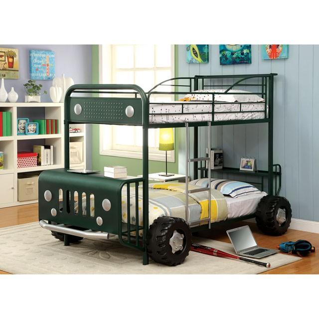 Explorer Twin/Twin Bunk Bed - Furniture 4 Less Outlet (Salinas,CA)