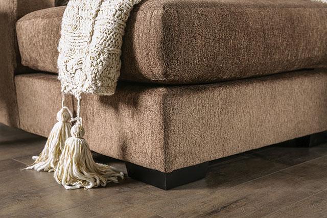 FARRINGDON Sectional, Brown - Furniture 4 Less Outlet (Salinas,CA)