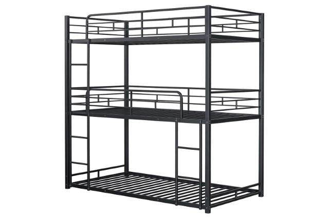 Felgu Triple Twin Metal Bunkbed - Furniture 4 Less Outlet (Salinas,CA)