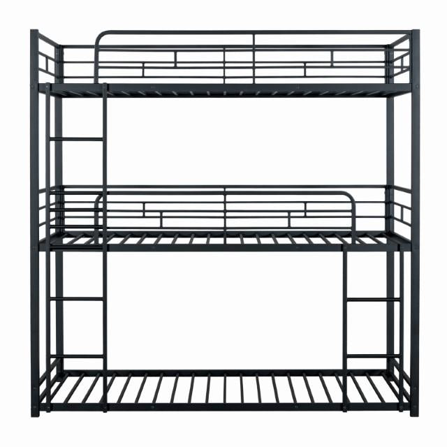 Felgu Triple Twin Metal Bunkbed - Furniture 4 Less Outlet (Salinas,CA)