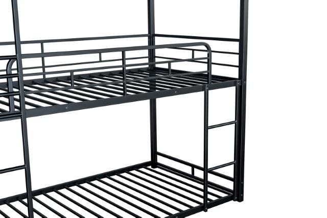 Felgu Triple Twin Metal Bunkbed - Furniture 4 Less Outlet (Salinas,CA)