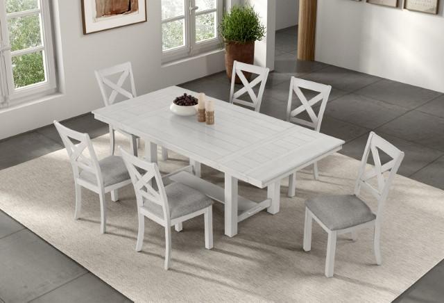 Ferrone 7 Pc Dining Table Set - Furniture 4 Less Outlet (Salinas,CA)