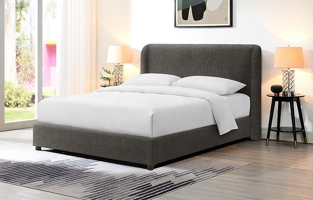 Laverni Bed Black, Grey & White - Furniture 4 Less Outlet (Salinas,CA)