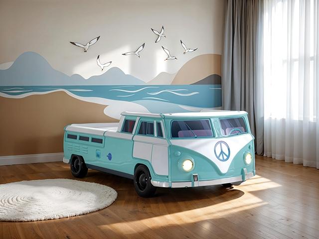 Axel Peace Bus Twin Bed - Furniture 4 Less Outlet (Salinas,CA)